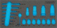 HAZET 2-componenten zachschuiminleg 163-336L · L x B: 342 mm x 172 mm - thumbnail