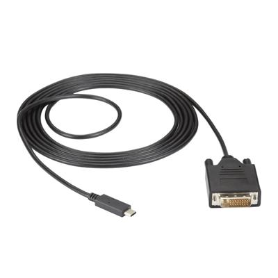 Black Box USB-C naar DVI-adapterkabel, 1080p HD, 3 ft