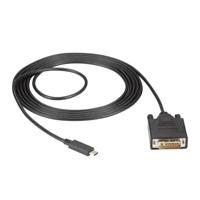 Black Box USB-C naar DVI-adapterkabel, 1080p HD, 3 ft - thumbnail