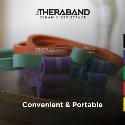Theraband High Resistance Bands 4-pack