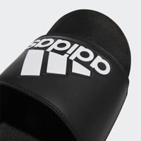 adidas Adilette Comfort Badslippers Zwart Wit - thumbnail