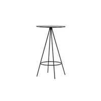 Fjôrd - Bartafel Zwart Ø60cm - Fineer - Bistro - thumbnail