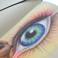 Schetsboek A4 - zwart - 80 vellen - thumbnail