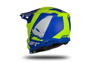 UFO PLAST crosshelm "echus helmet echus m blue/yel. matt - thumbnail