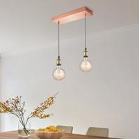 Edison Vintage E27 LED filament lichtbron - Amber - 12.5/12.5/17cm - G125 Global - Vintage LED lamp - Dimbaar - 4W 400lm 2700K - warm wit licht - geschikt voor E27 fitting - thumbnail