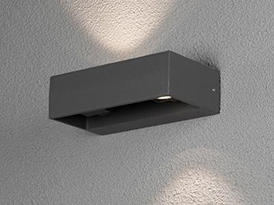 Monza wandlamp antraciet h11 cm Konstsmide - Konstsmide