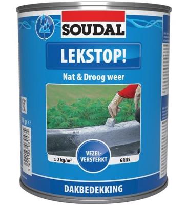 Soudal Lekstop | Waterdichting | Grijs | 750 g - 101507