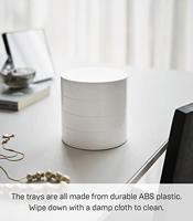 Yamazaki 4068 doos, zakje & organizer voor juwelen/sieraden Vilt, Kunststof - thumbnail