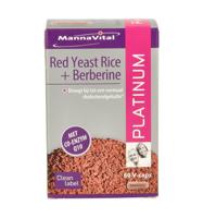 Mannavital Red Yeast Rice+berberine Platinum 60 Vegan Capsules - thumbnail