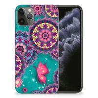 Apple iPhone 11 Pro | Hoesje maken | Cirkels en Vlinders - thumbnail