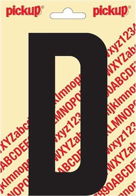 Plakletter Nobel Sticker letter D zwart Pickup - Pickup Plakletter Nobel Sticker letter D zwart Pickup - Pickup