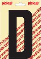 Plakletter Nobel Sticker letter D zwart Pickup - Pickup - thumbnail