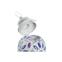 Bureaulamp DKD Home Decor Metaal Wit Multicolour 220 V 50 W 19 x 19 x 33 cm - thumbnail