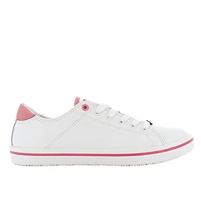 Oxypas Sneaker Leer Paola | Fuchsia | Maat 38 - 00,154,158,38