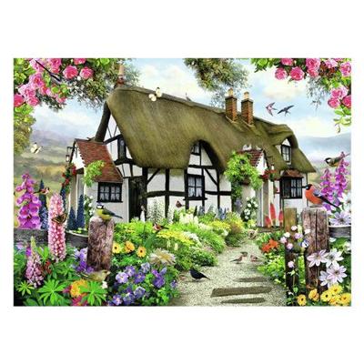 Ravensburger puzzel idyllische cottage 500 stukjes