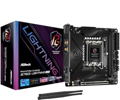 ASRock B760I LIGHTNING WIFI Moederbord - thumbnail