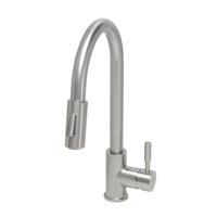 BWS Keukenmengkraan Irene met Uittrekbare Handdouche RVS - thumbnail