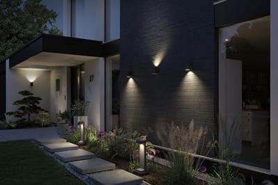Paulmann 94502 Staande LED-tuinlamp 9 W Zwart zandsteen - thumbnail