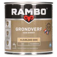 Grondverf transparant mat 0,25l Rambo - Rambo - thumbnail