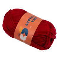 Colorations - acrylgaren rood, 50g - thumbnail