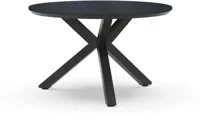 Tierra Outdoor dining tuintafel orbital graphite trespa 120x74.5cm charcoal - thumbnail