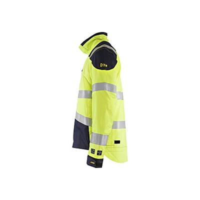 Blåkläder Multinorm jack Inherent 40891512 | High-Vis Geel/Marineblauw | Maat XS - 7330509625972 Blåkläder Multinorm jack Inherent 40891512 | High-Vis Geel/Marineblauw | Maat XS - 7330509625972