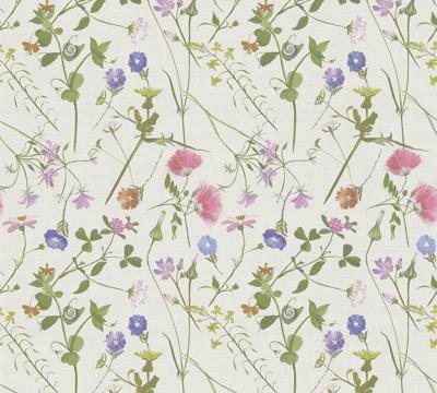 Livingwalls House of Turnowsky - Beige - Planten Behang - 389012