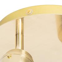 QAZQA Moderne badkamer spot messing 2-lichts IP44 - Ducha - thumbnail