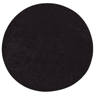 Vloerkleed wasbaar anti-slip 120 cm antracietkleurig