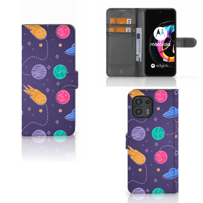 Motorola Edge 20 Lite | Wallet Case | met Pasjes | Space