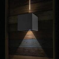 Steinhauer Up down light sensorLogan 10cm - zwart - 2728ZW - thumbnail