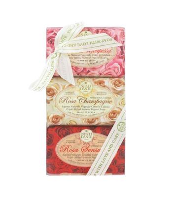 Nesti Dante geschenkset zeep rosa 3x150gr.