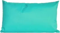 Anna's Collection buitenkussen rechthoek 30x50cm aqua - thumbnail
