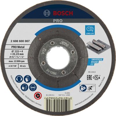 Bosch Accessoires Afbraamschijf | Metaal | 115x4 | per 1 | 2608600007 - 2608600007