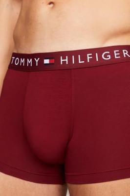 Tommy Hilfiger boxers - trunks 3-pack grijs-blauw-rood