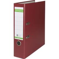 Pergamy ordner, voor ft A4, uit Recycolor papier, rug van 8 cm, bordeaux - thumbnail