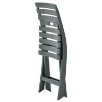 Tuinstoelen inklapbaar 2 st kunststof groen - thumbnail