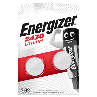 Energizer Knoopcel CR2430 3 V 2 stuk(s) 290 mAh Lithium 637991