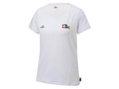 CRIVIT Dames sportshirt Lidl-Trek 2025 (Wit, M (40/42))