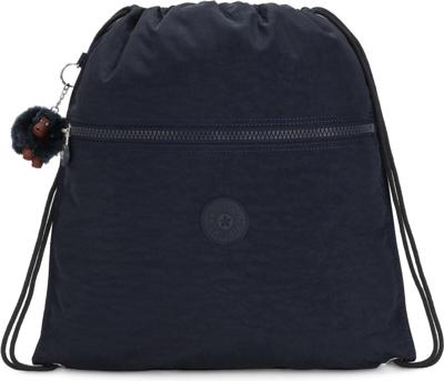 Kipling Supertaboo large drawstring bag-True Blue Tonal