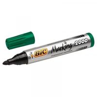 Bic permanent marker 2000, doos met 4 stuks in geassorteerde kleuren - thumbnail