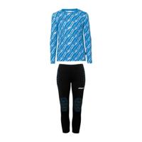 Uhlsport Progressive Keepersset Lange Mouwen Kids Blauw - thumbnail