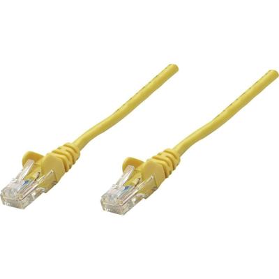 Intellinet 735520 RJ45 Netwerkkabel, patchkabel CAT 6 S/FTP 3.00 m Geel Vergulde steekcontacten 1 stuk(s)