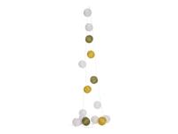 LIVARNO home Solar LED-lichtketting of -lampion (Lampionnen, groen/wit/geel) - thumbnail