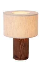 Lucide TACHINA - Tafellamp - 1xE14 - Naturel - thumbnail