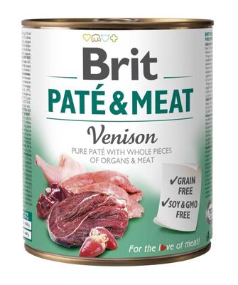 BRIT Paté & Meat met hertenvlees - 800g