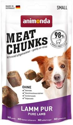 ANIMONDA Meat Chunks Lamb - traktatie voor hond - 60g