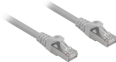 Sharkoon patchkabel sftp, rj-45 met cat.6a (grijs, 10 meter, halogeenvrij)