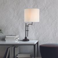 Searchlight Klassieke bureaulampMunich - EU12082-1BK - thumbnail