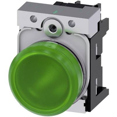 Siemens 3SU1152-6AA40-1AA0 Verlichte melder Hoogglans Groen 24 V/AC, 24 V/DC 1 stuk(s) Siemens 3SU1152-6AA40-1AA0 Verlichte melder Hoogglans Groen 24 V/AC, 24 V/DC 1 stuk(s)